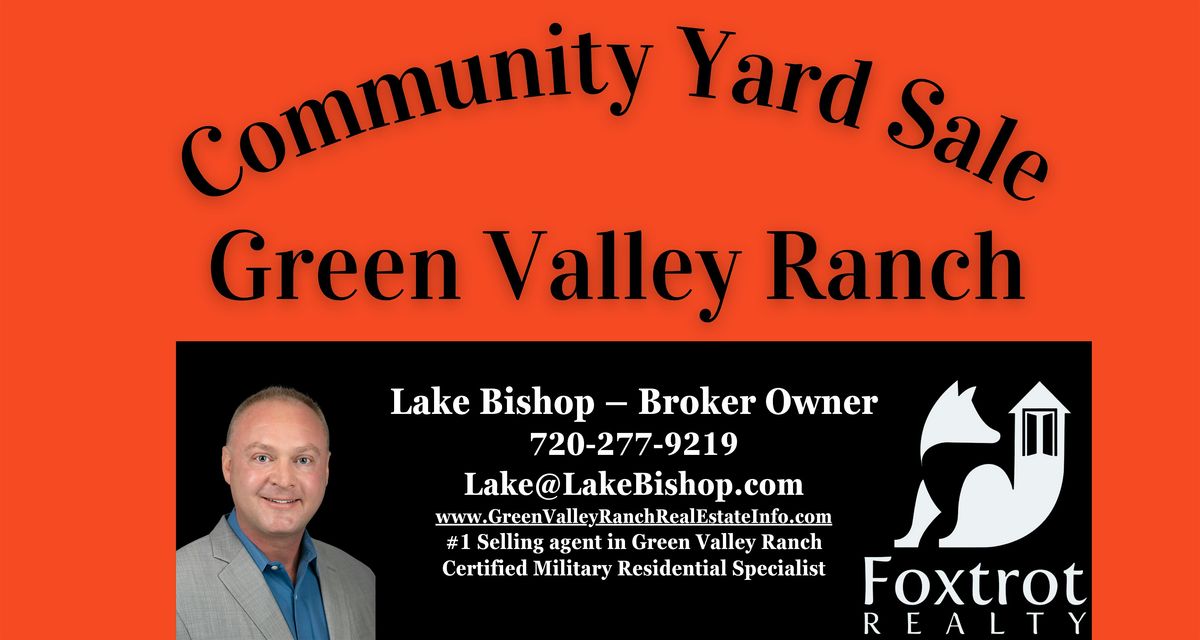 Green Valley Ranch (& surrounding areas) Community Yard Sale