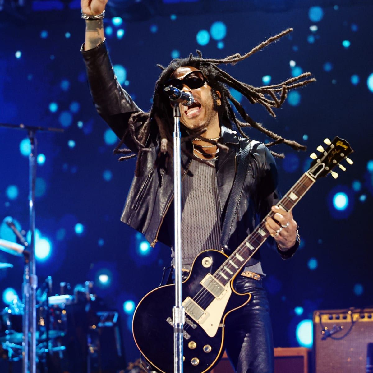 Lenny Kravitz at ISS Dome