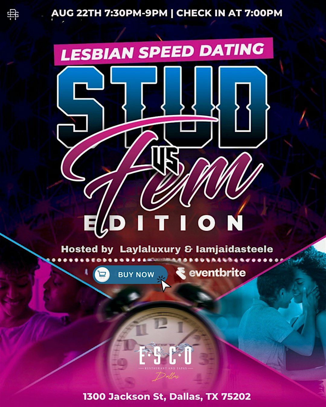 Lesbian Speed Dating : Stud vs Fem edition -Dallas