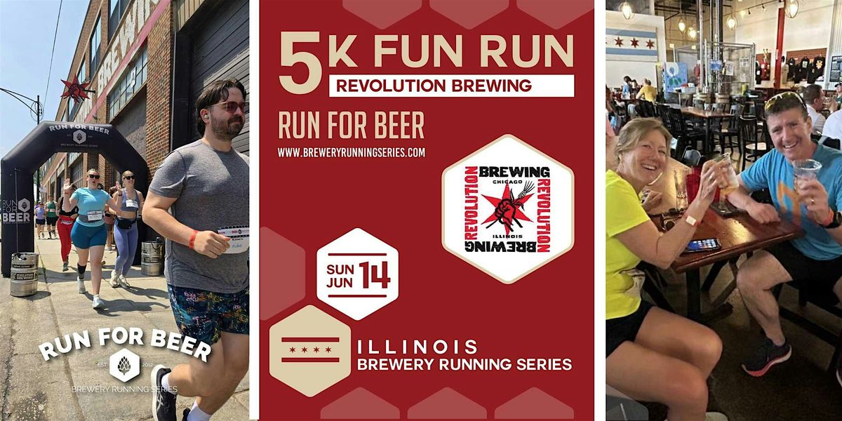 5k Fun Run x Revolution Brewing | 2026 IL Brewery Running Series
