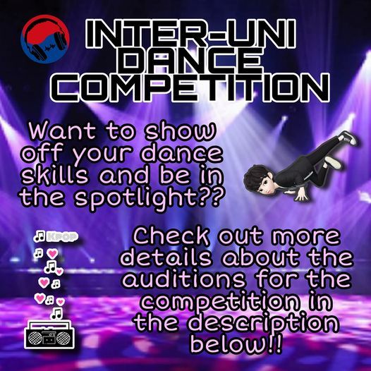 Inter-Uni Dance Competition Auditions