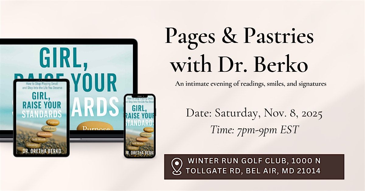 Girl, Raise Your Standards-Book Launch & Signing