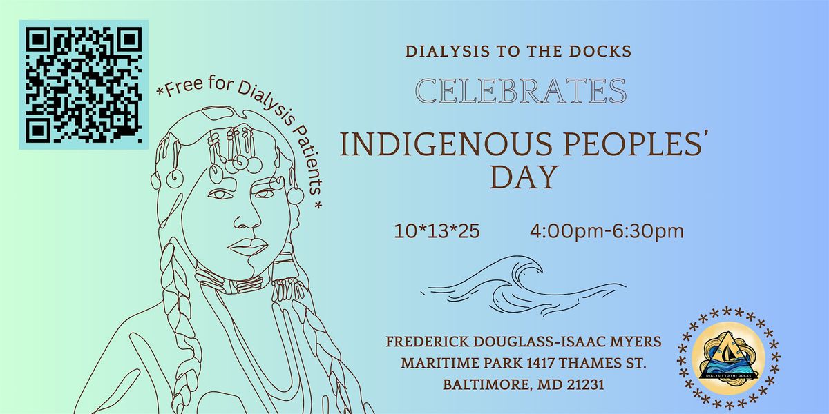 Indigenous Peoples' Day Sail: The Essence of WATER