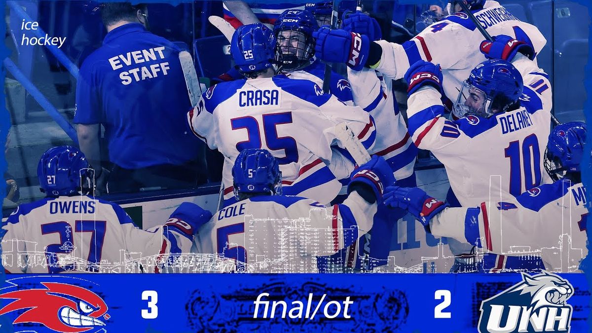 New Hampshire Wildcats at UMass Lowell River Hawks Mens Hockey at Tsongas Center
