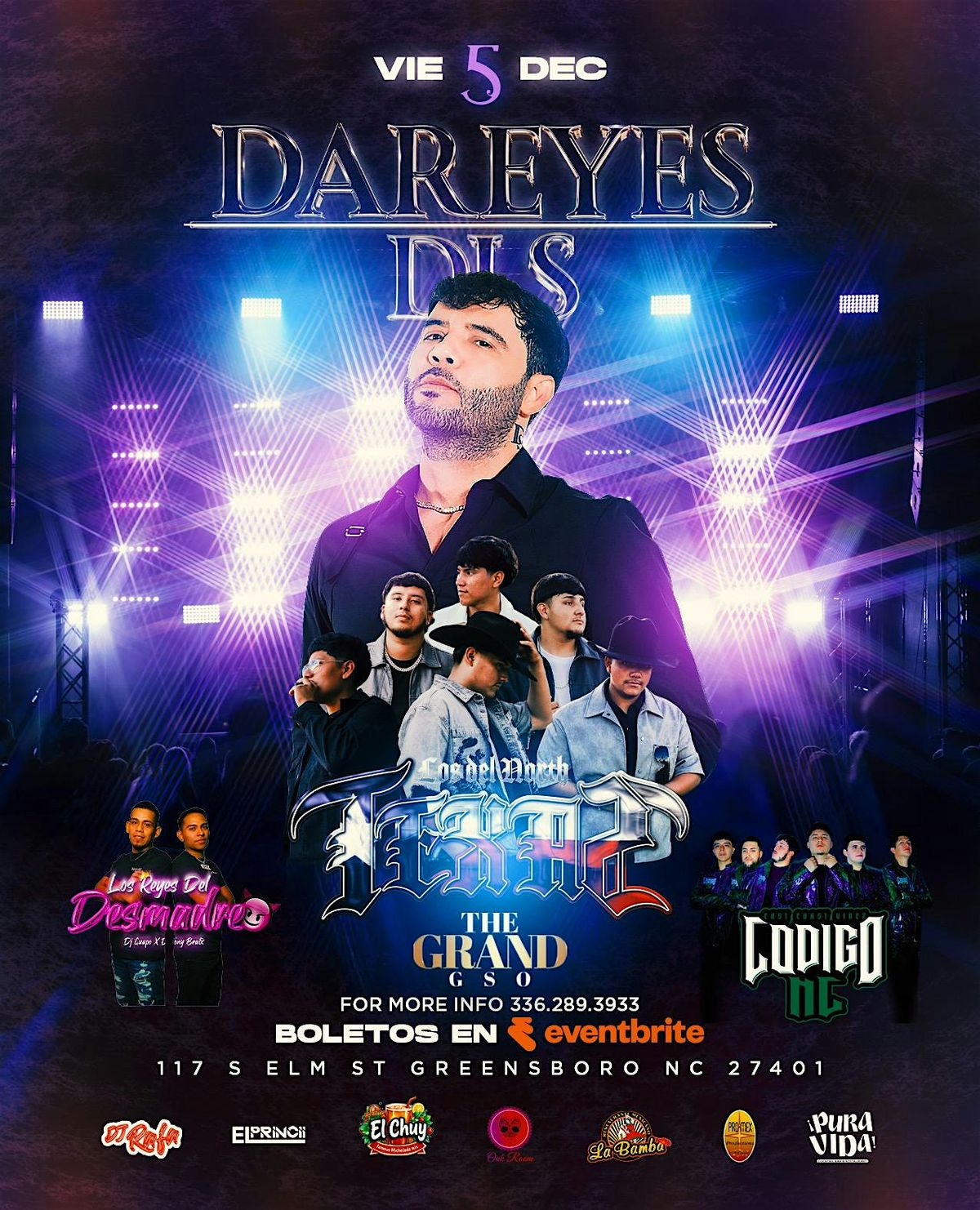 DAREYES DE LA SIERRA TOTALMENTE EN VIVO