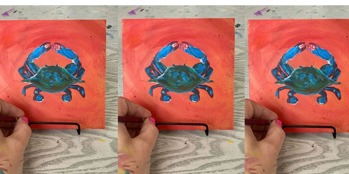 Blue Crab: La Plata , Greene Turtle with Artist Katie Detrich!