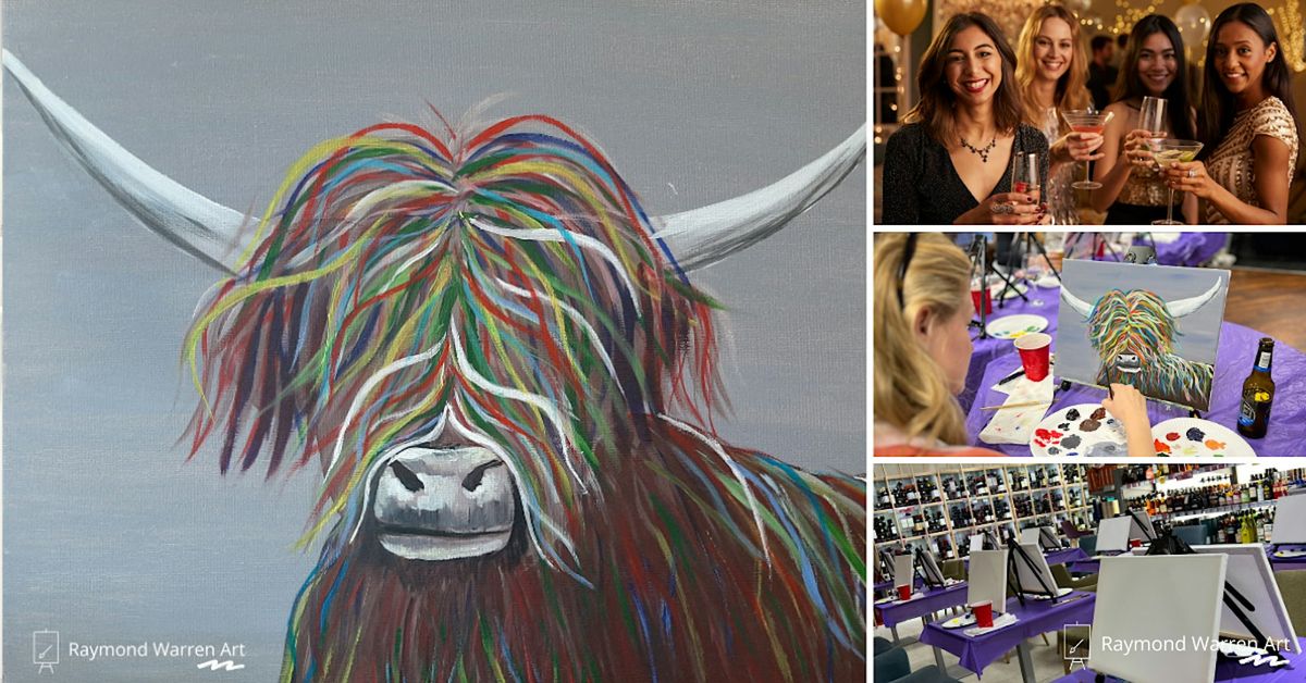 Paint Night - Horsham- 'Highland Cow'