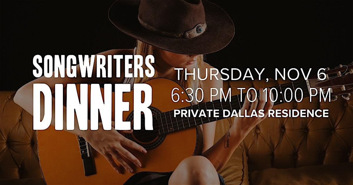 Songwriters Dinner