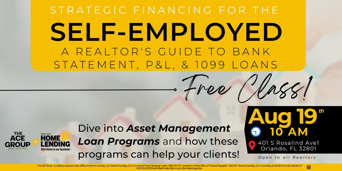 A Realtor's Guide: Strategic Financing for the Self-Employed