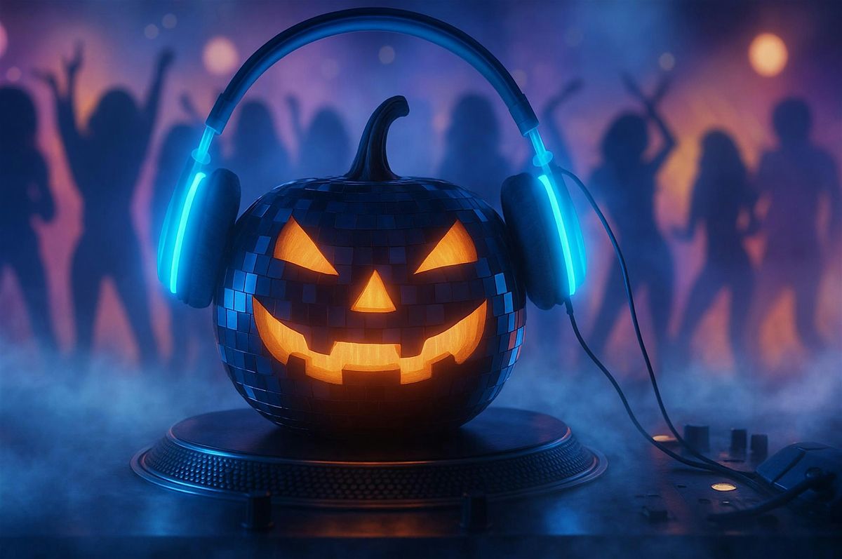Halloween Silent Listening Black Light Color and Vibe Party