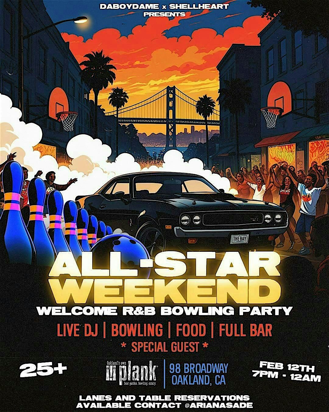 ALL-STAR WEEKEND WELCOME PARTY