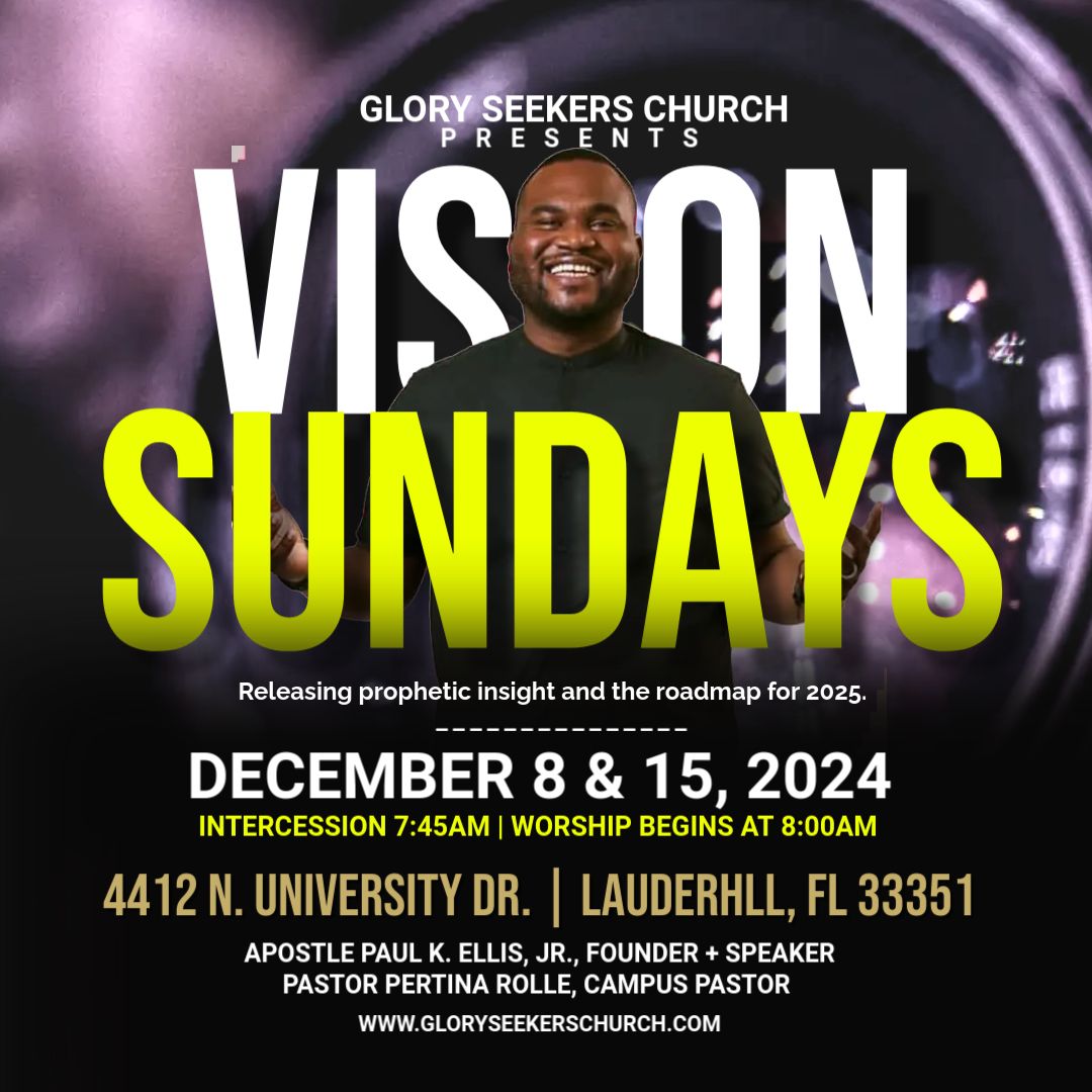 Vision Sunday - Prophetic Insight and the Roadmap for 2025