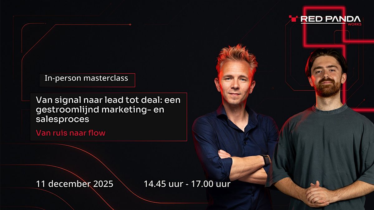 Van signal naar lead tot deal: een gestroomlijnd marketing- en salesproces