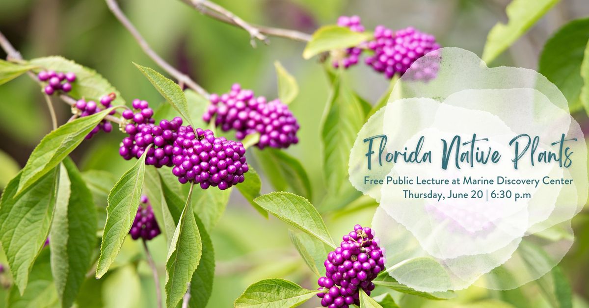 Public Lecture: Florida Native Plants
