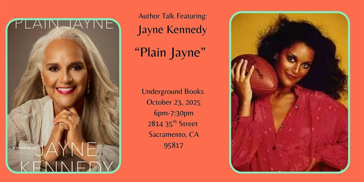 Author Talk & Book Signing featuring Jayne Kennedy