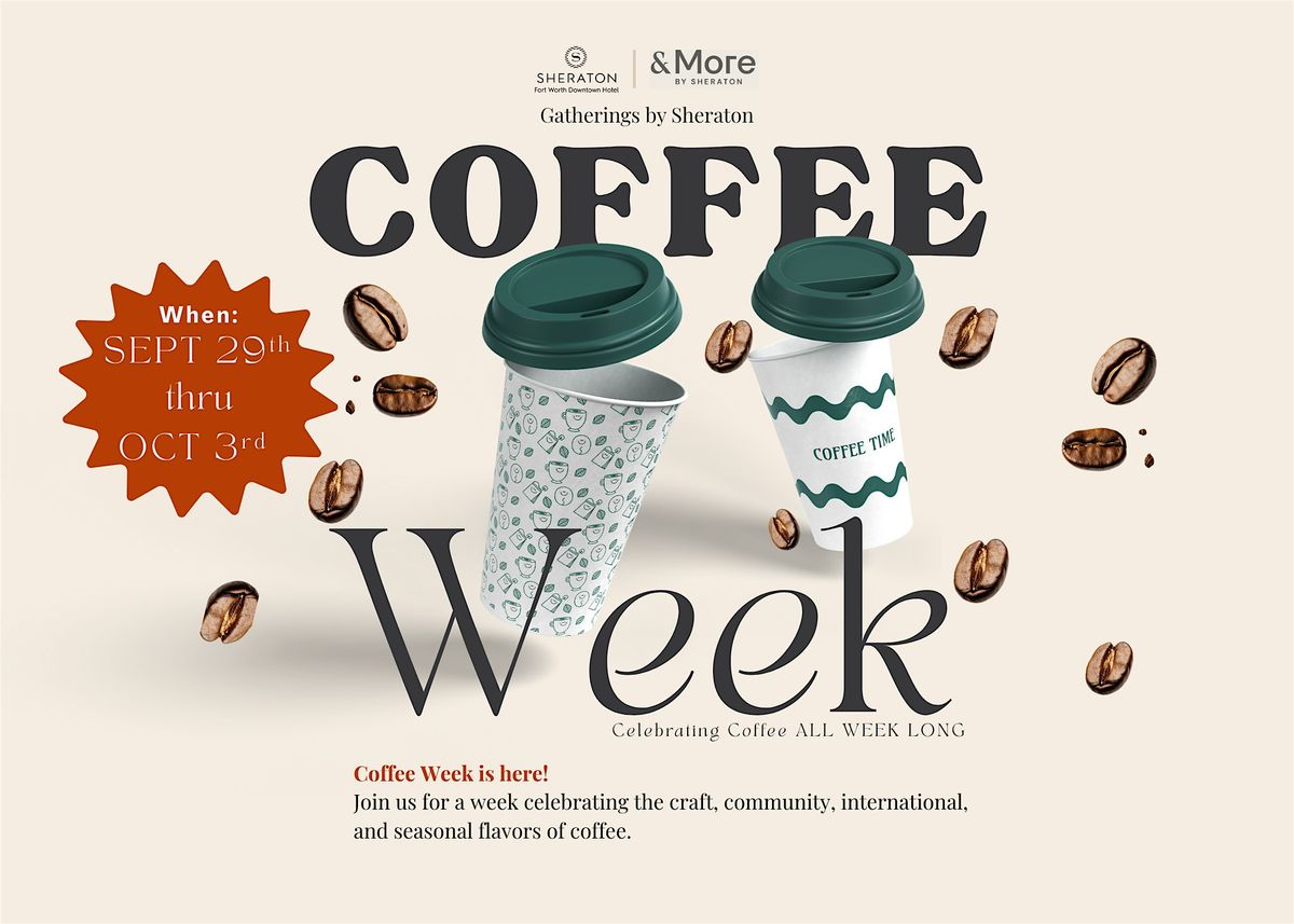 Perk Up for Coffee Week