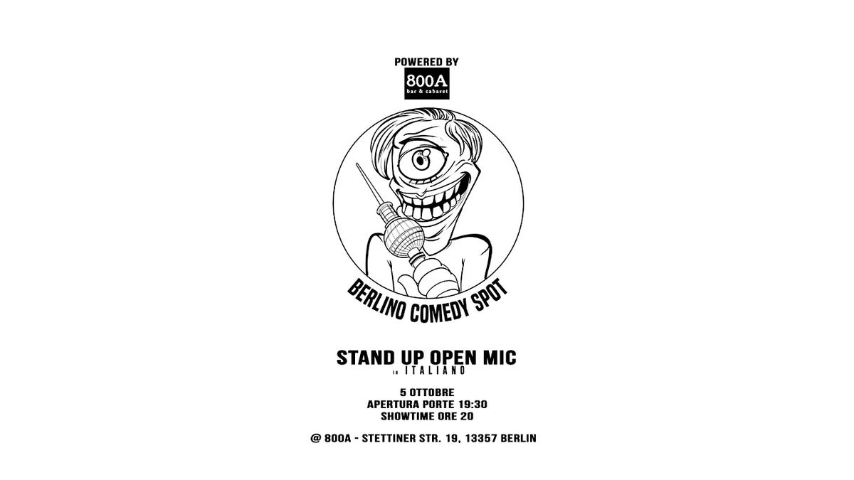 OPEN MIC - Stand up comedy in Italiano