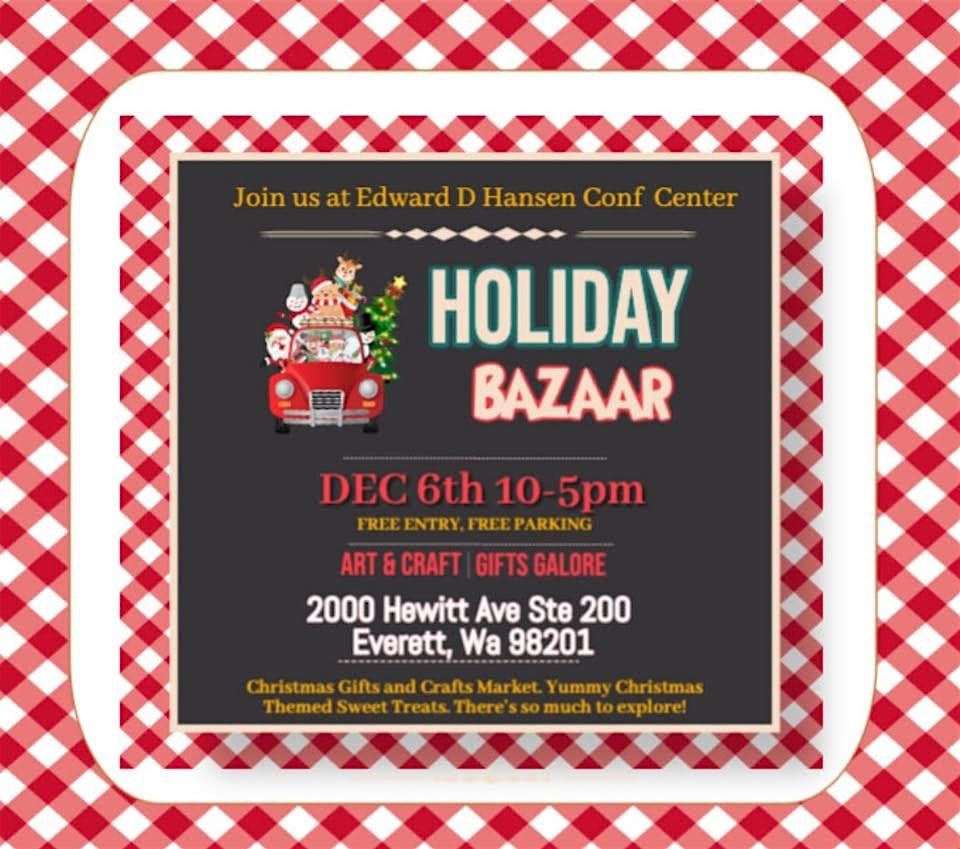 A Holiday Bazaar!