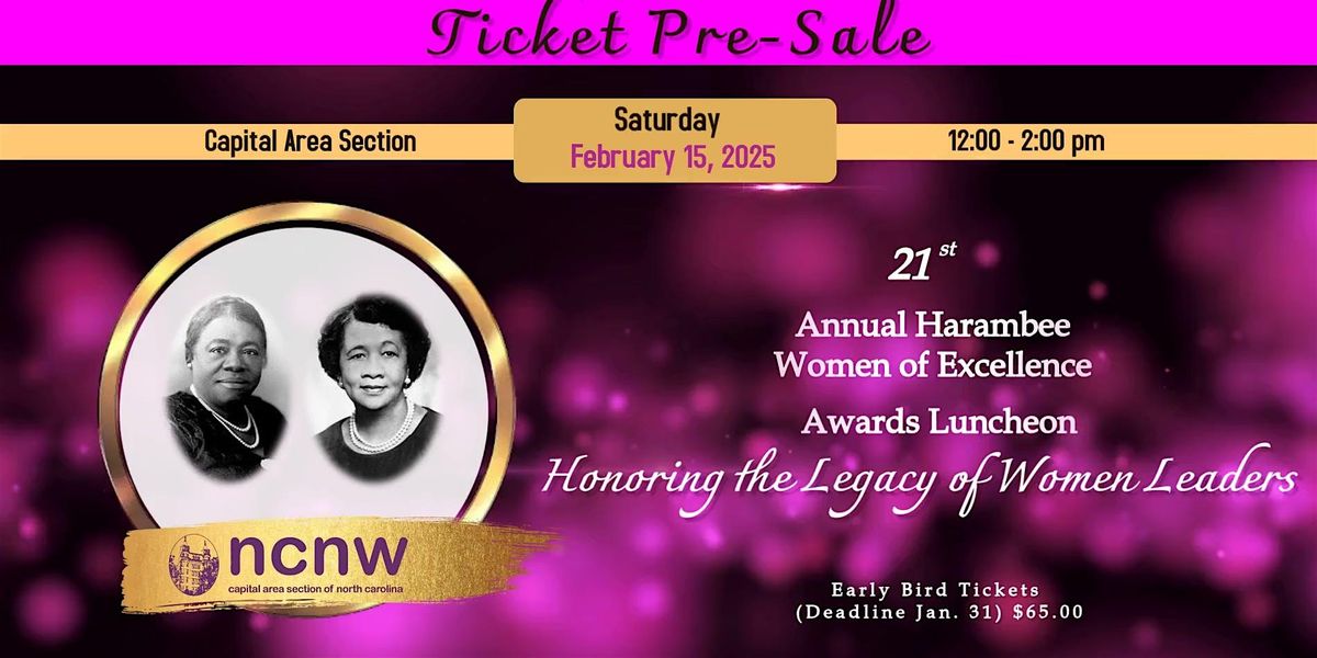 Harambee 21st Annual Women of Excellence Awards Luncheon