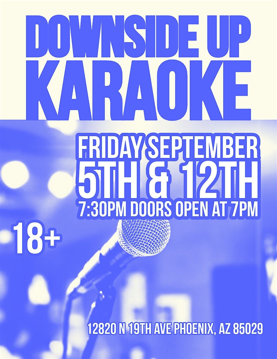 KARAOKE NIGHT at Downside Up