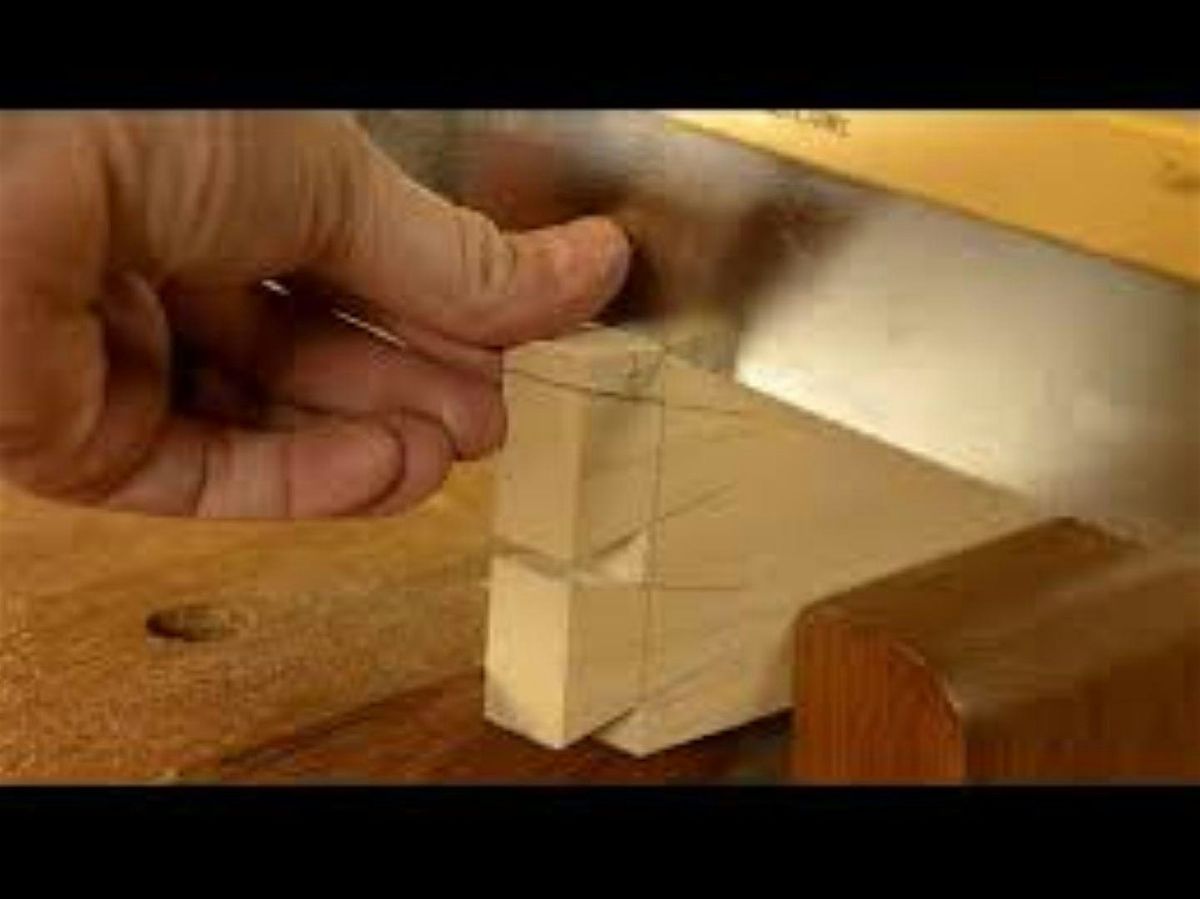 Hand Cut Dovetail Joints