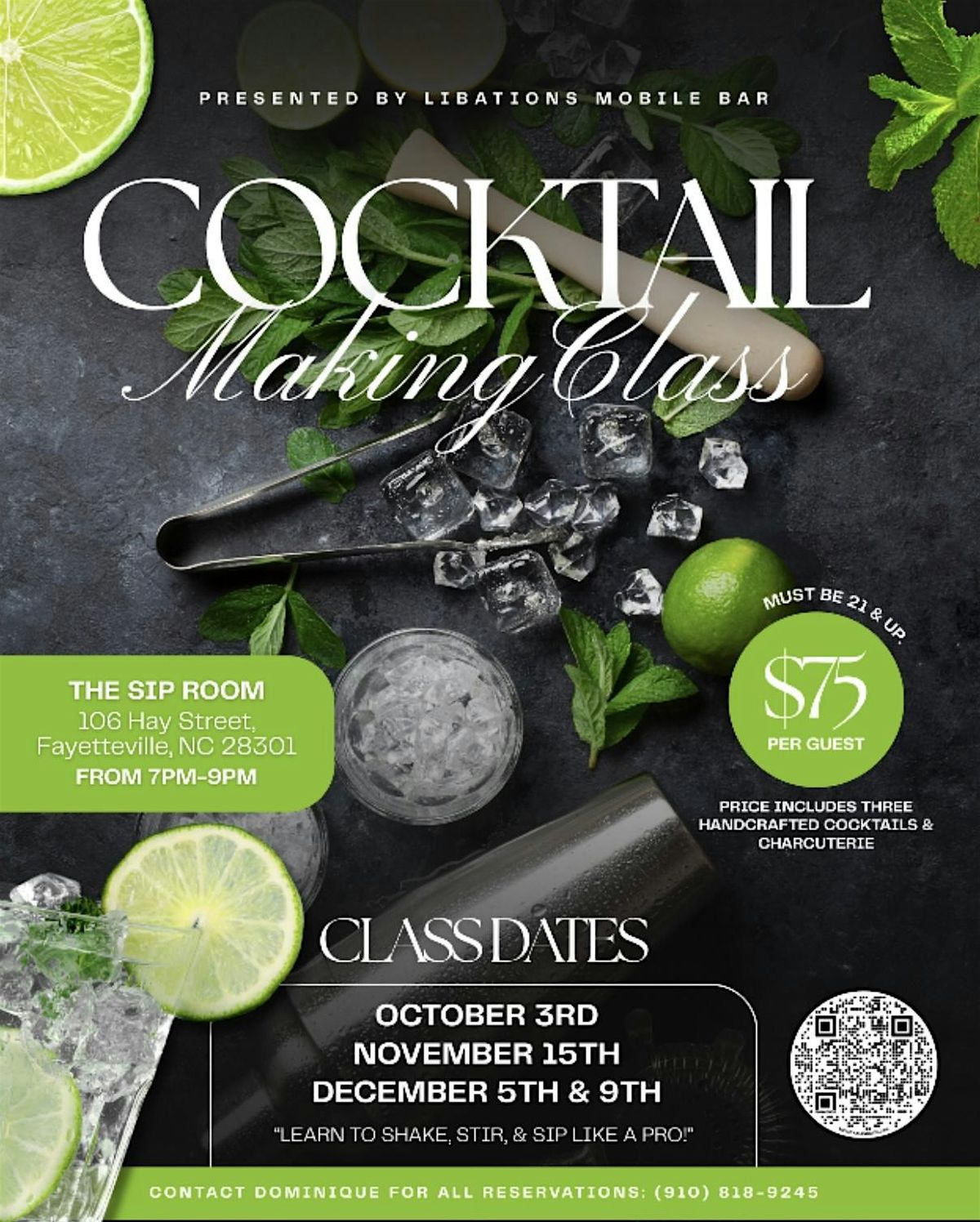 Cocktail Making Class