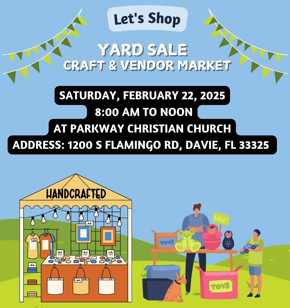 Yard Sale & Craft Vendor Market