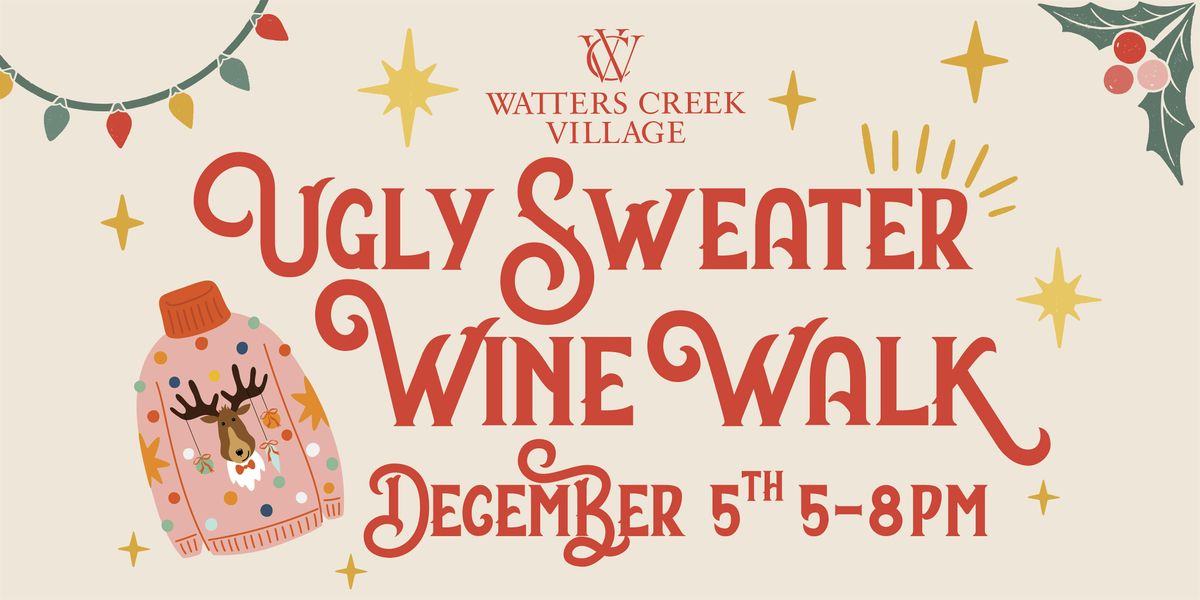 Ugly Sweater Wine Walk