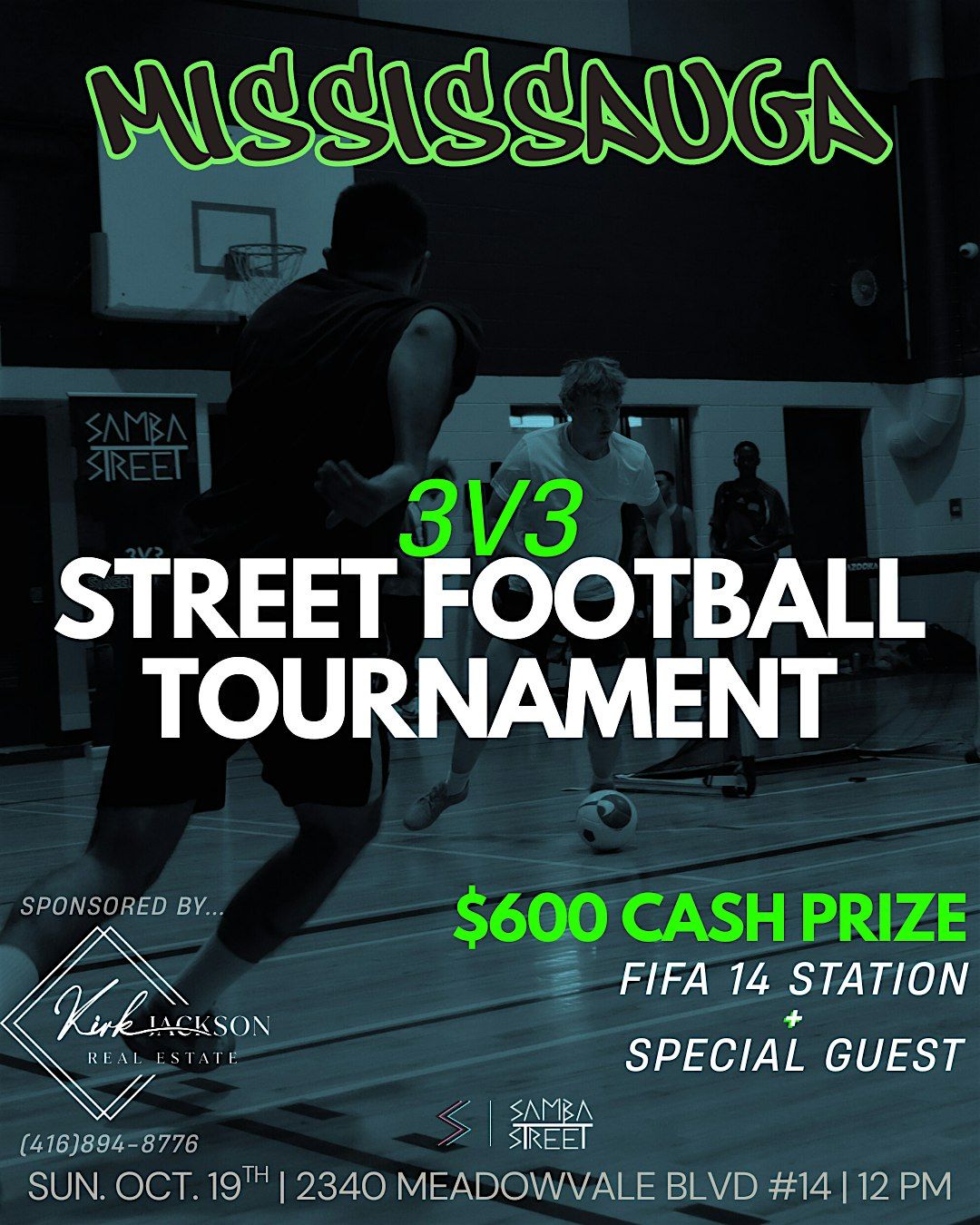 Mississauga  3v3 Street Soccer Tournament