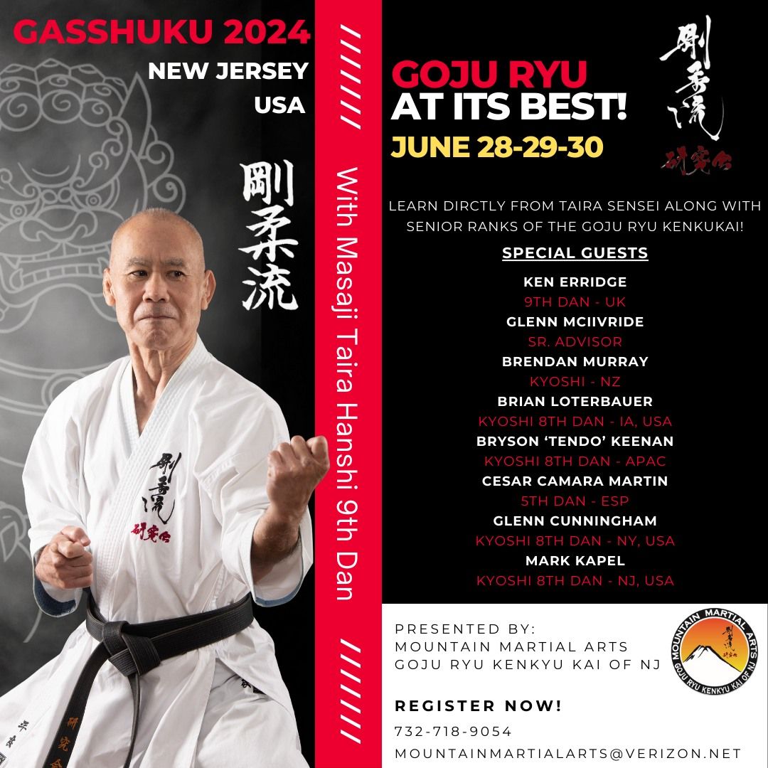 Okinawa Goju Ryu Kenkyukai Gasshuku 2024