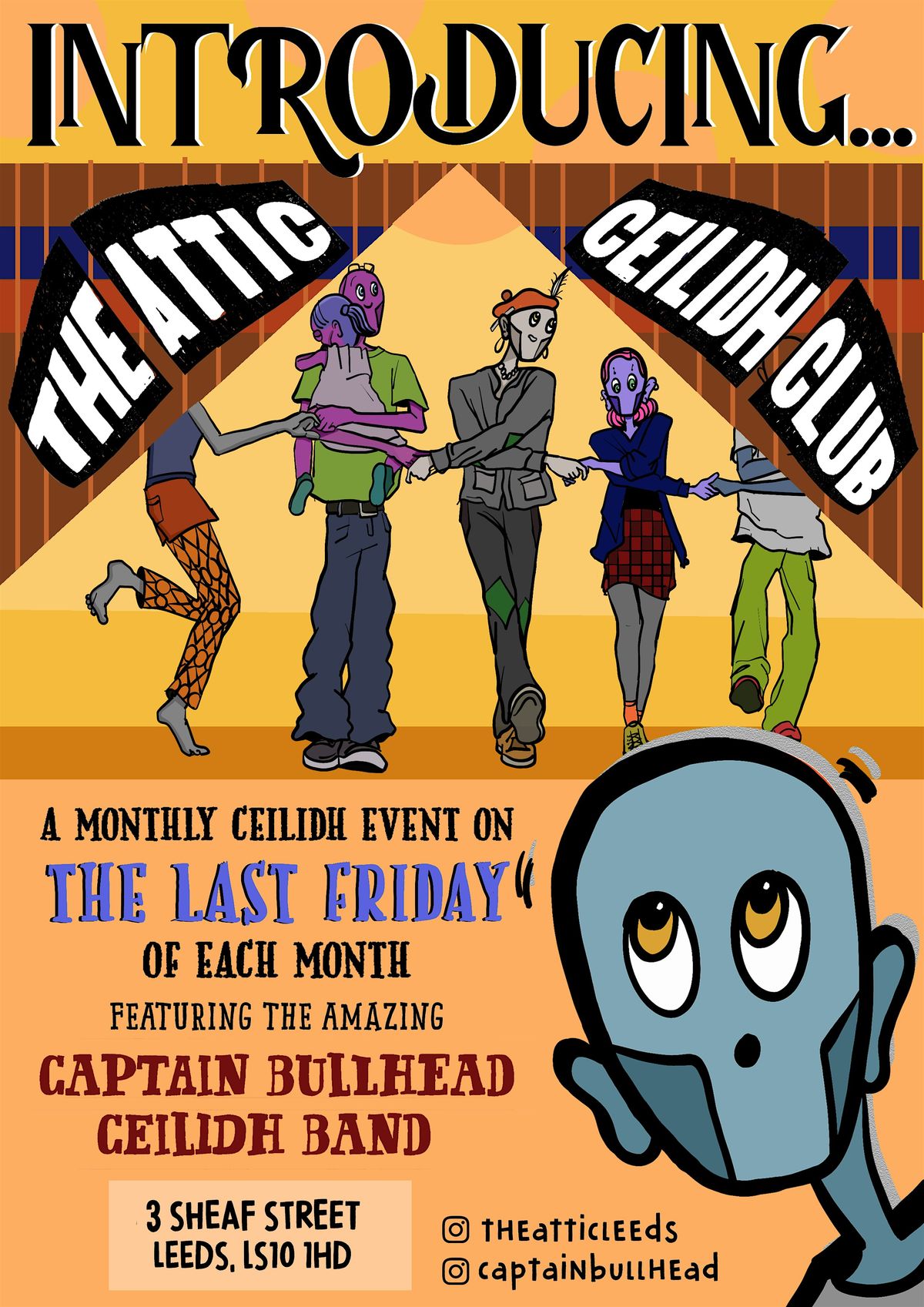 The Attic's Halloween Ceilidh Club [October 31st]