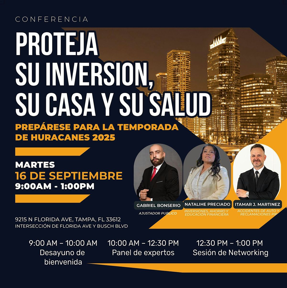 Proteja su Inversion , su casa y su salud -Prep\u00e1rese antes de la tormenta