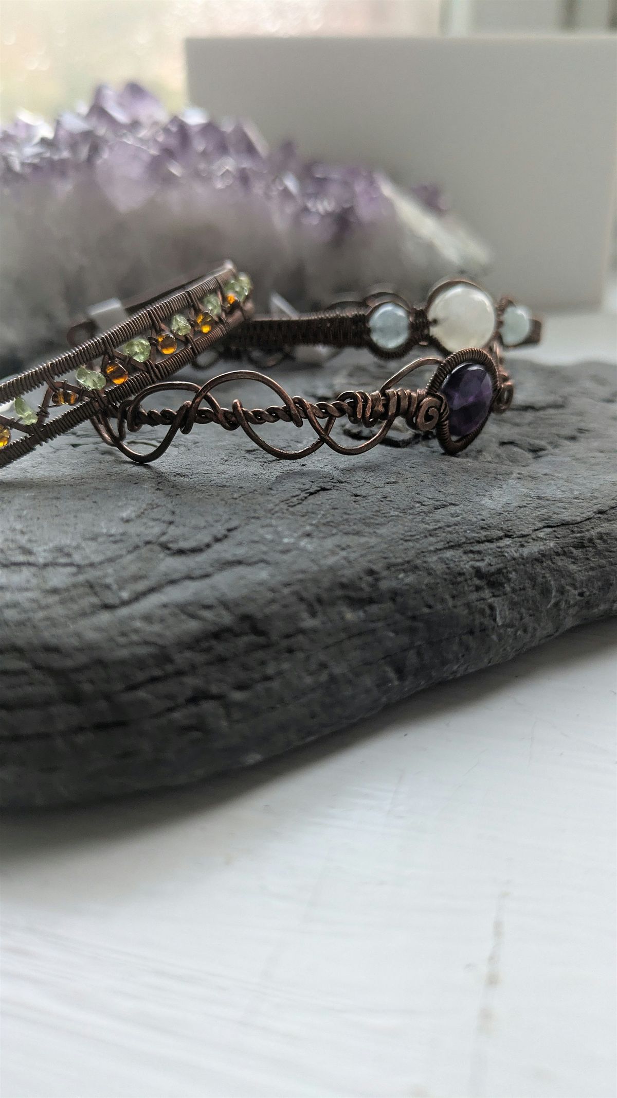 Copper & Gemstone Bracelet Workshop