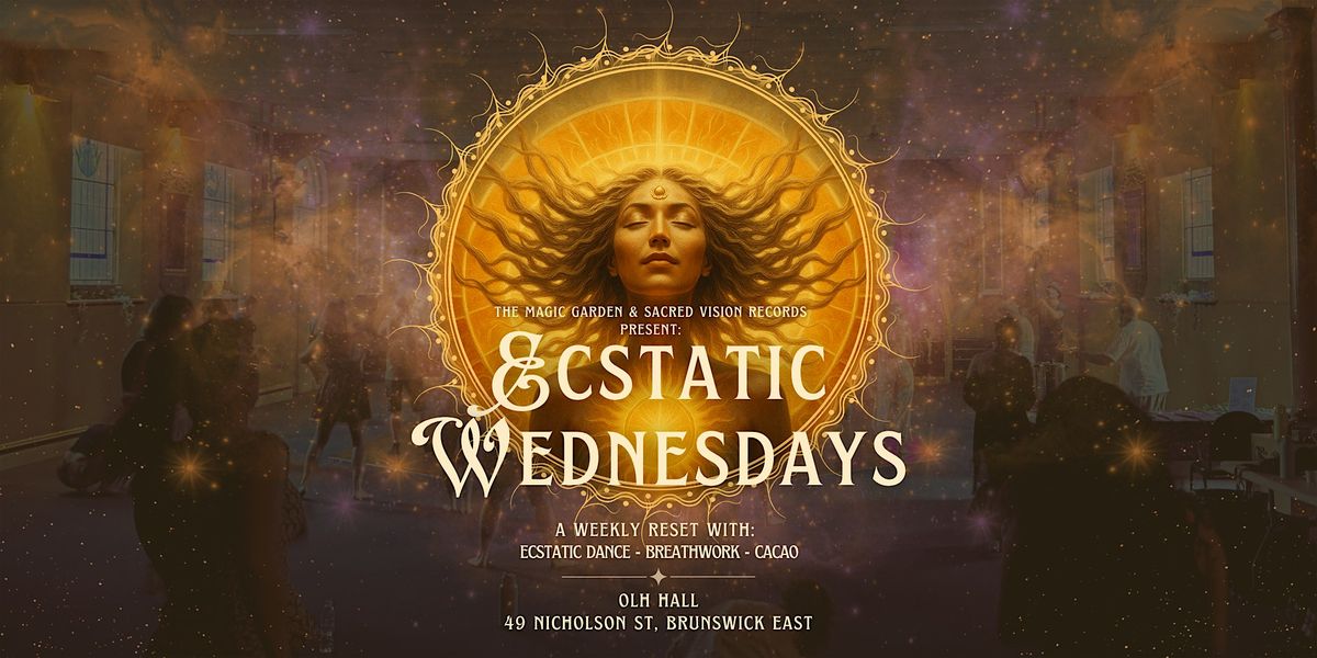 Ecstatic Wednesdays - Ecstatic Dance & Breathwork(Midweek Community Portal)