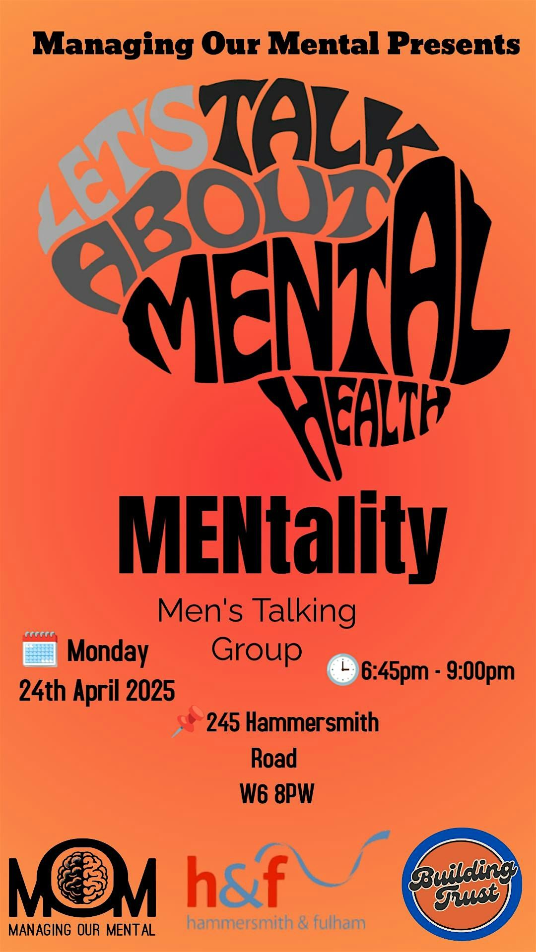 Managing Our Mental : MENtality Talking Group!