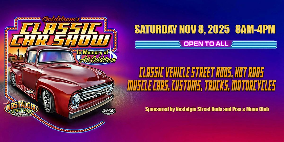 Goldstrom's Classic Car Show