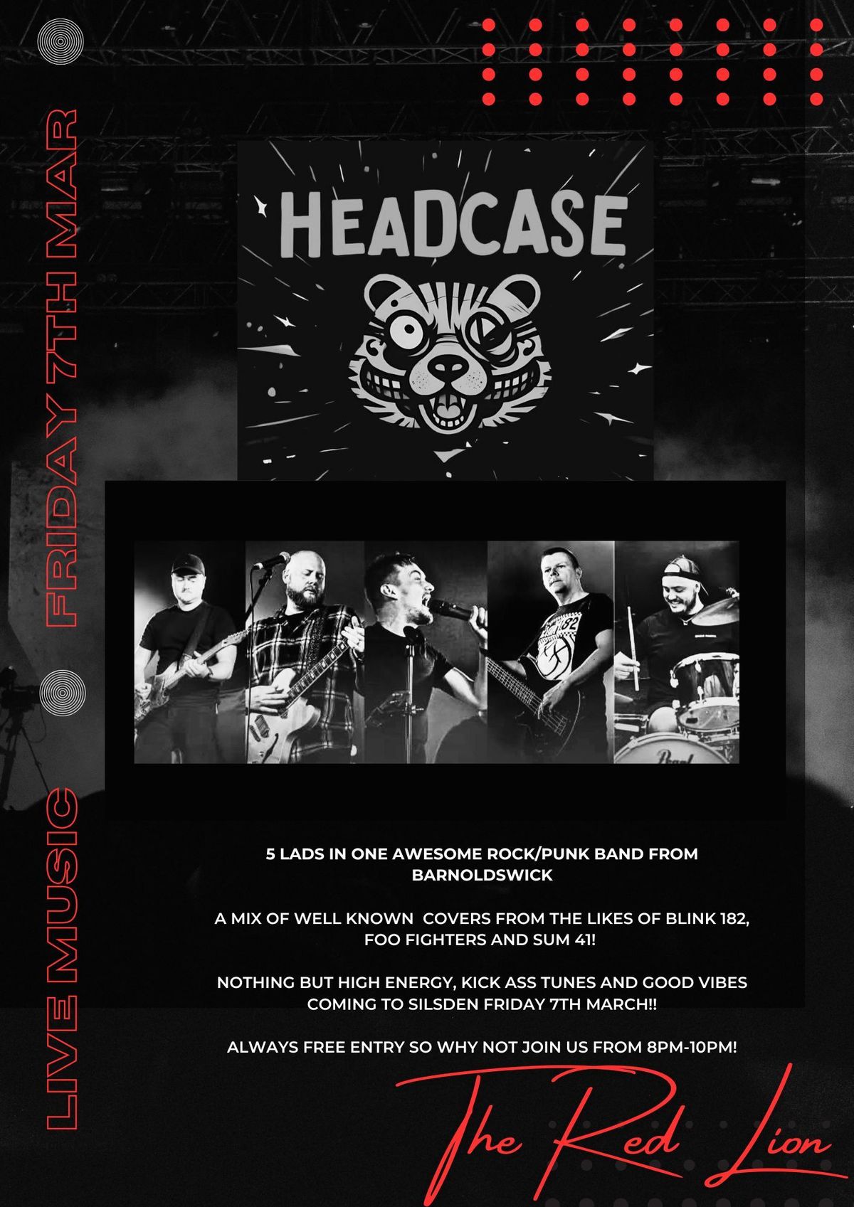 Headcase Live At The Red Lion!