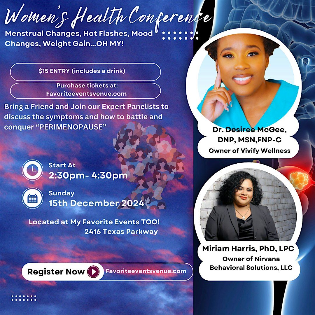 Perimenopause Women\u2019s Health Conference