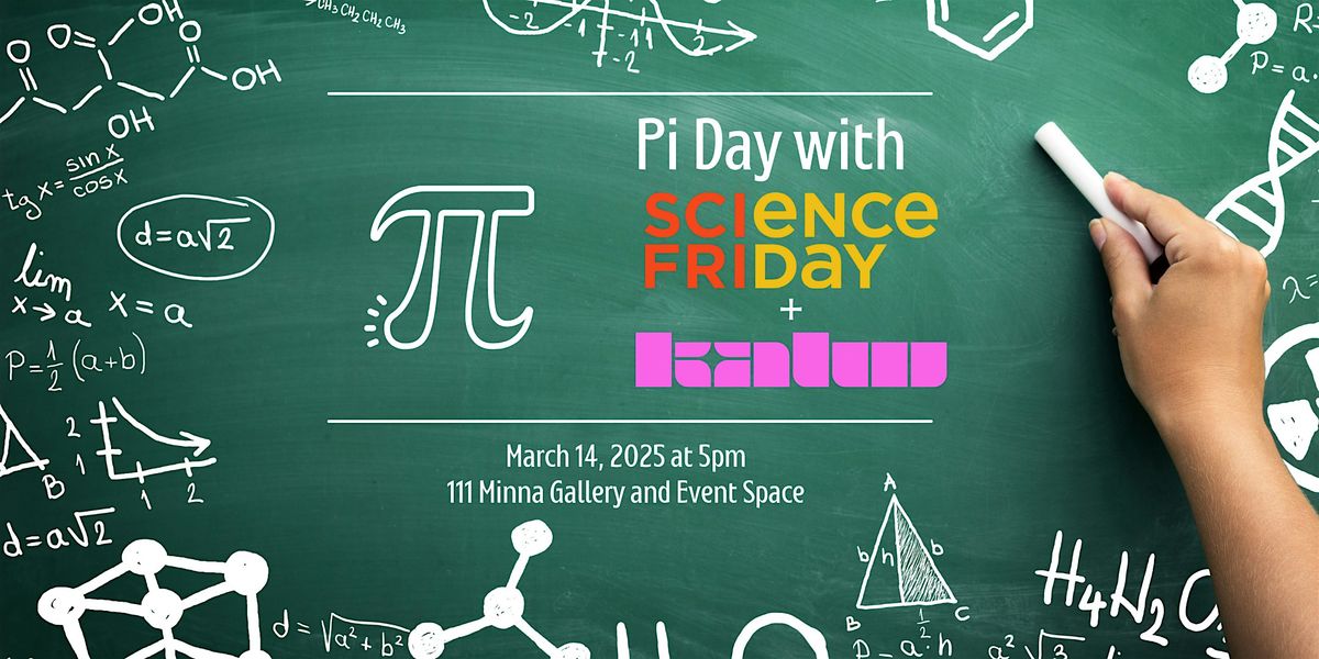 KALW LIVE: Pi Day with Science Friday featuring Ira Flatow