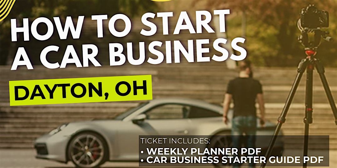 Build Your Own Car Show Business: Guide for Dayton Creators