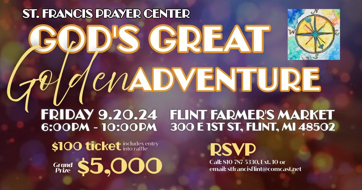 God\u2019s Great Golden Adventure - Our 43rd Annual Fundraiser! Celebrate 50 years of service