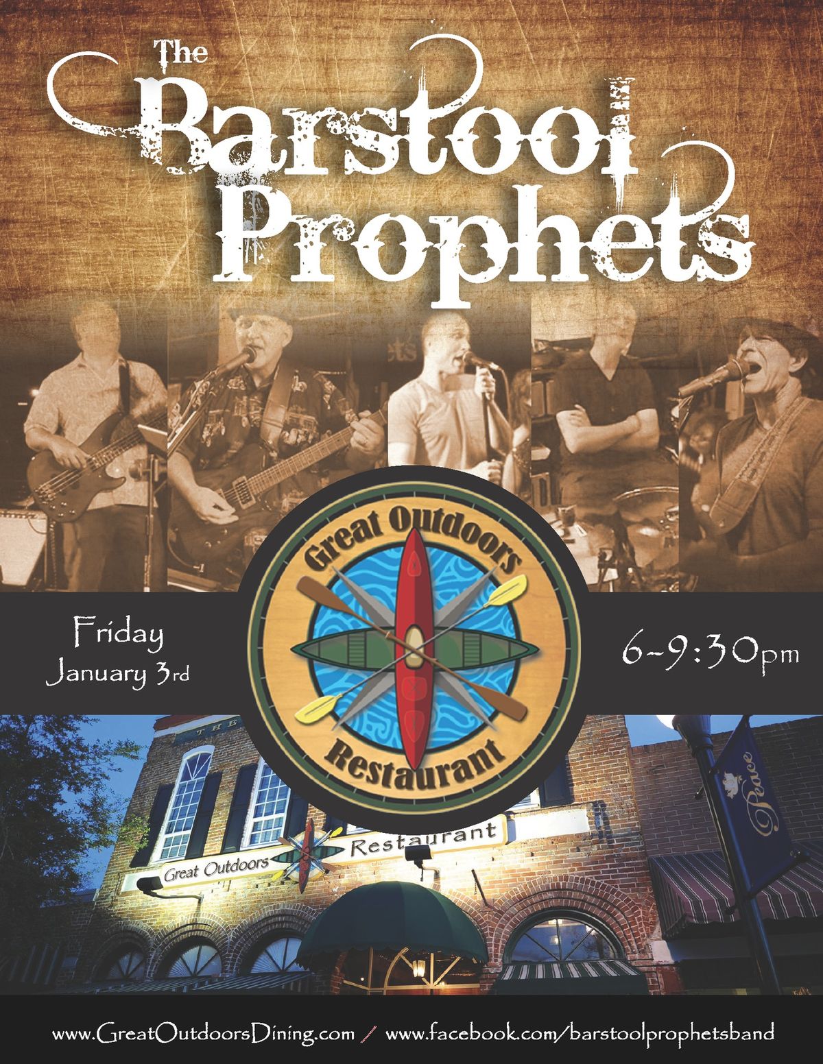 The Barstool Prophets Live @ The Great Outdoors