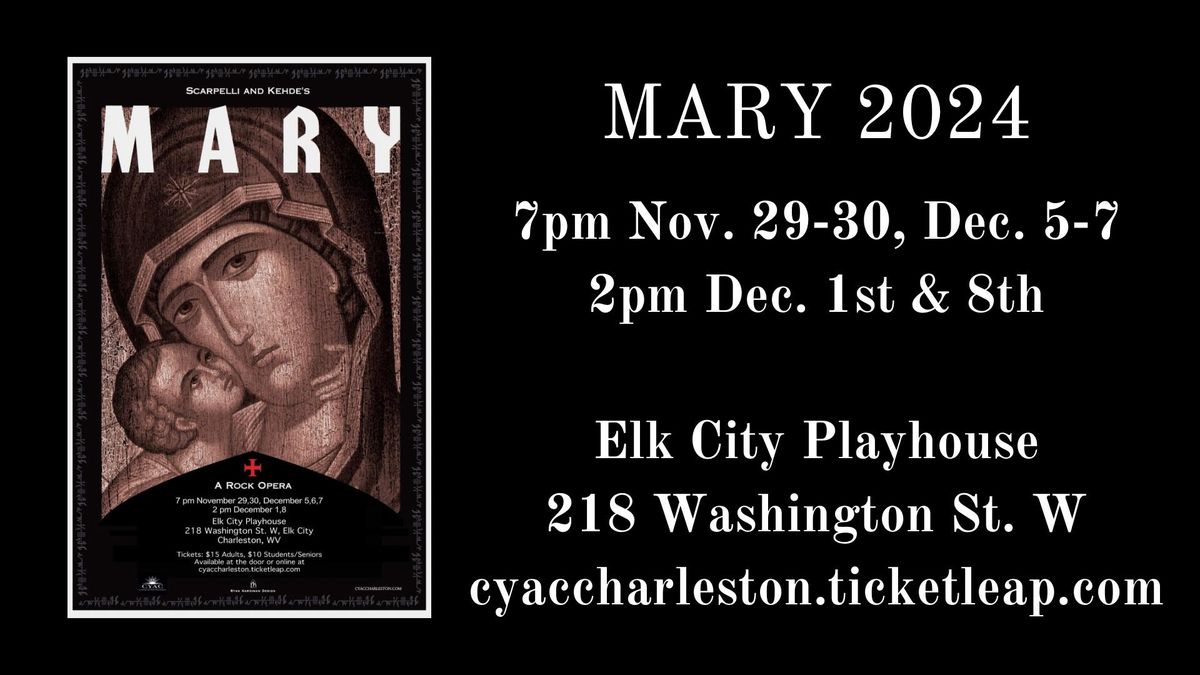 Scarpelli & Kehde's MARY: A Rock Opera