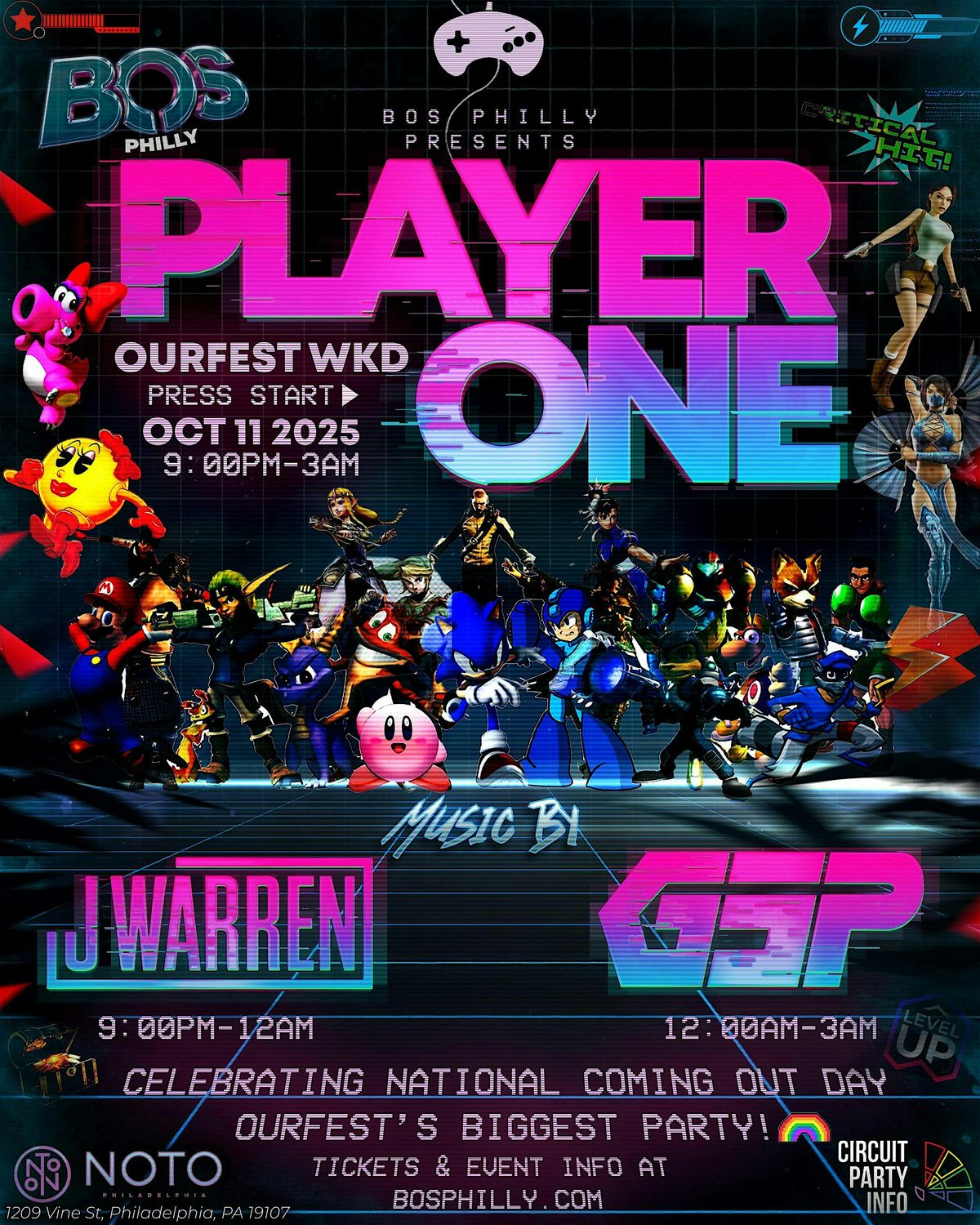 BOS Philly :: Player One