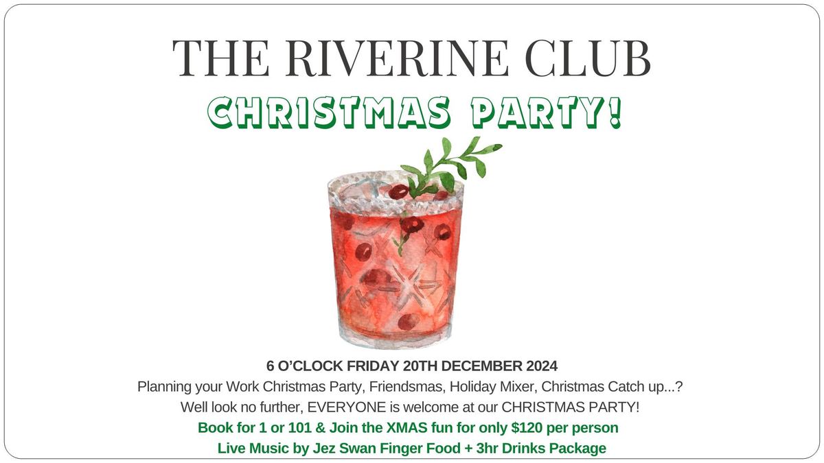 Bring your Christmas Party, to our Christmas Party! 