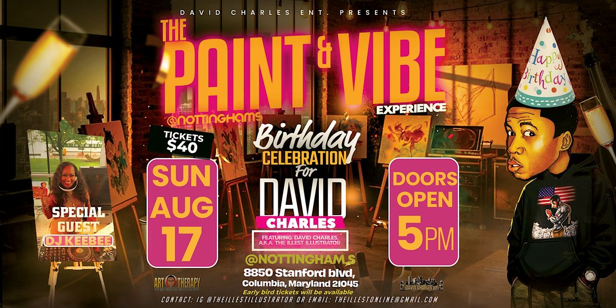 The Paint and Vibe Experience