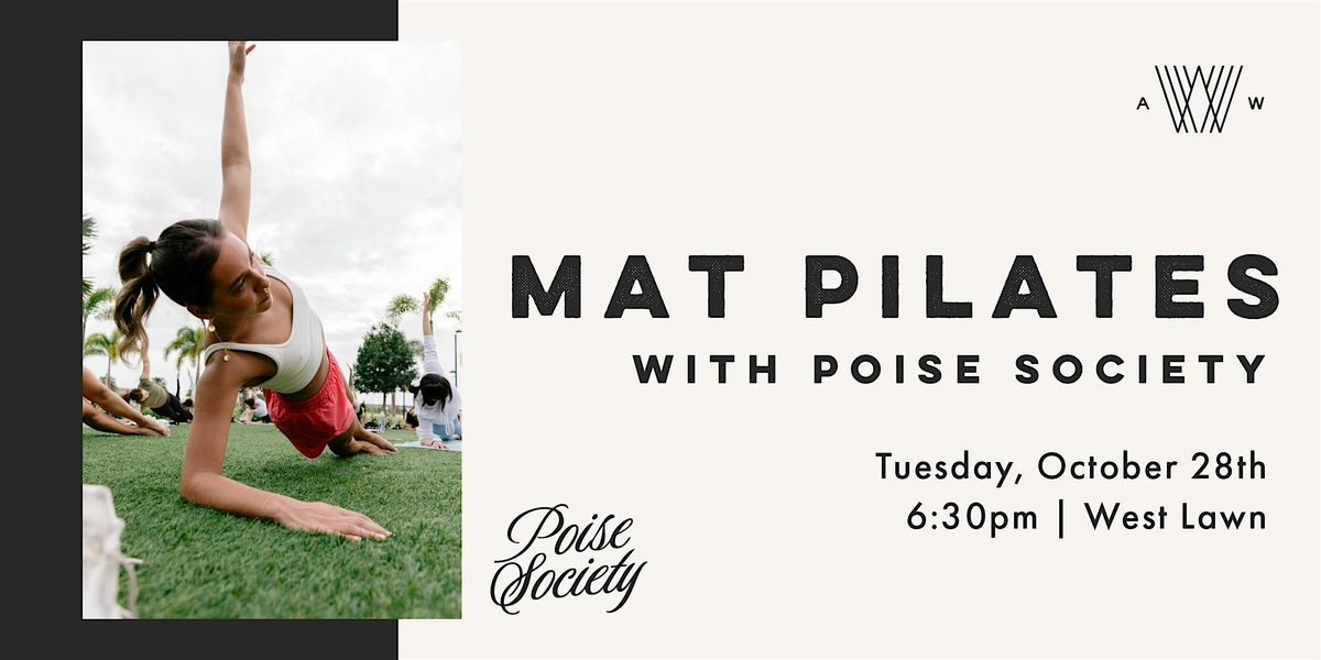 Mat Pilates with Poise Society
