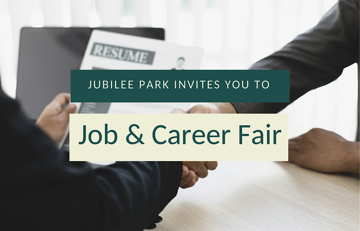 Fall 2025 Jubilee Park Job & Career Fair VENDOR REGISTRATION