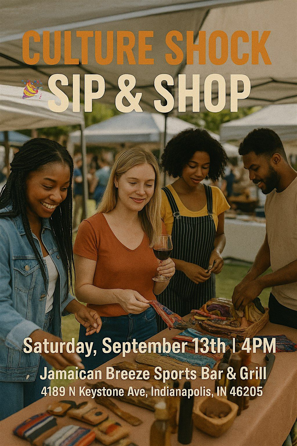 CULTURE SHOCK: SIP & SHOP  Pop-Up & Shop at DWANI FEST!