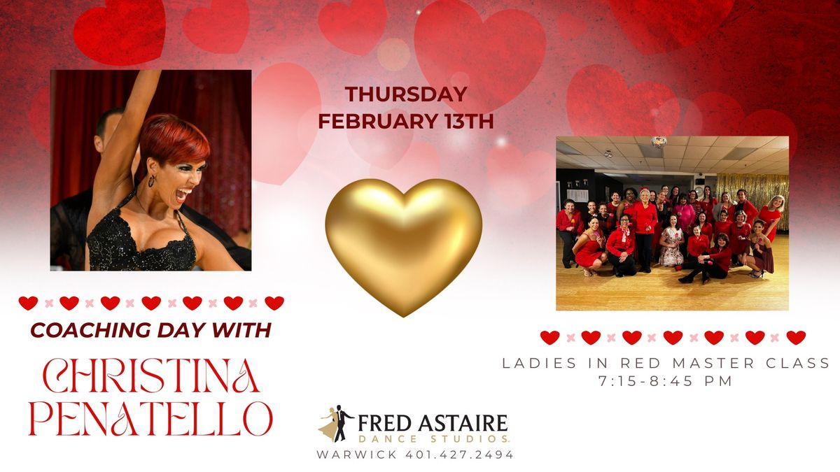 Coaching Day with Christina Penatello & Ladies in Red Master Class